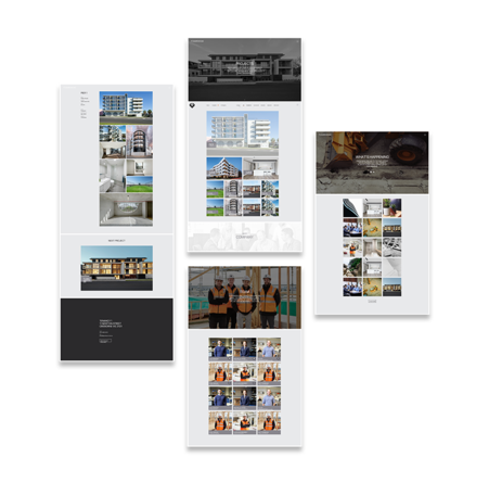 Figurehead Website Design Mockup
